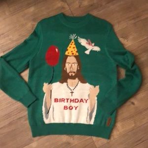 Happy Birthday Jesus Ugly Christmas Sweater!